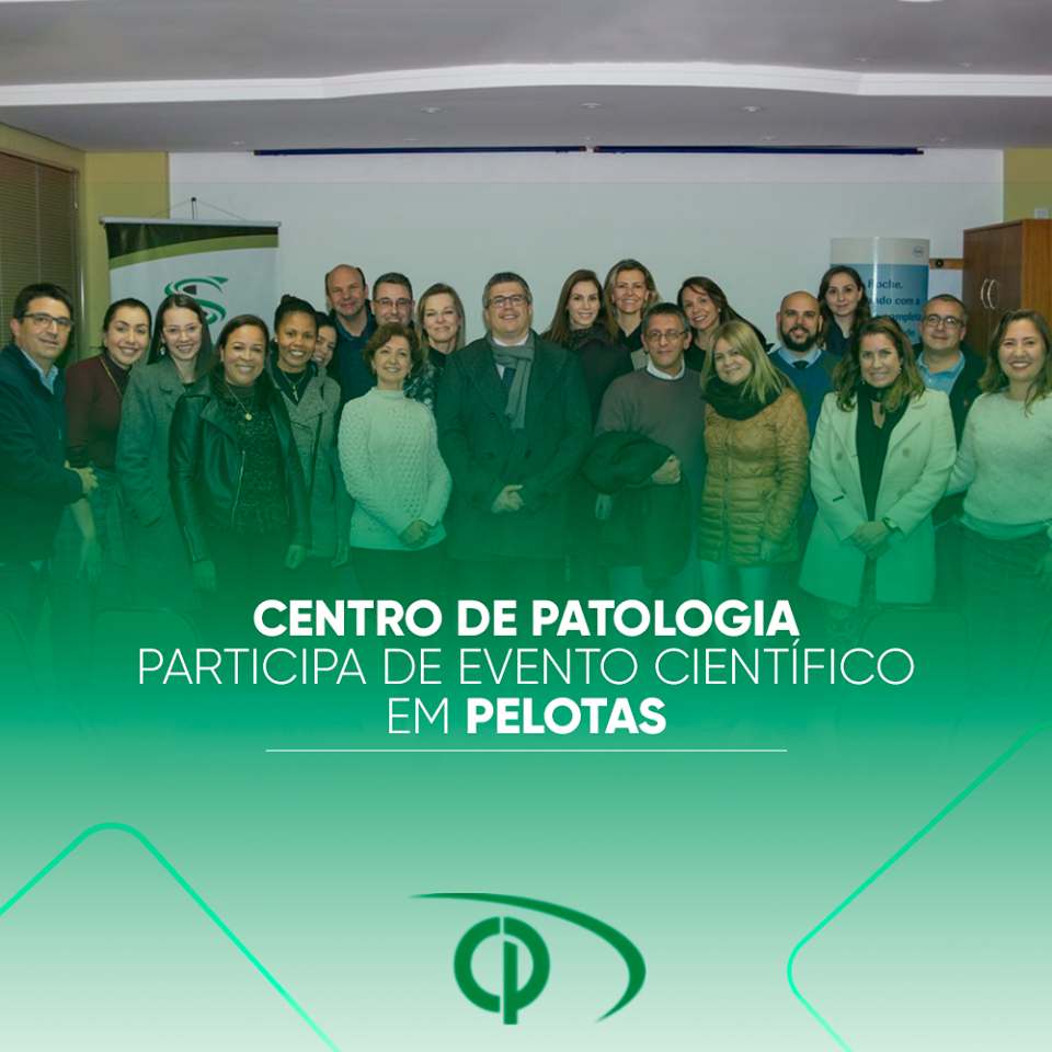 Centro de Patologia - O Centro de Patologia se fez presente em mais evento científico promovido em parceria com a Associação Médica de Pelotas (AMP).